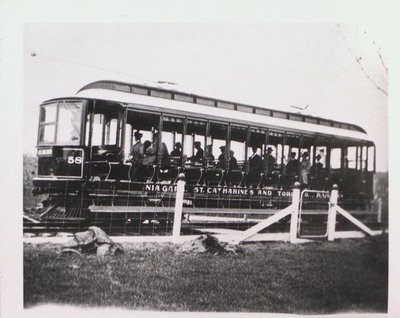 A Niagara, St. Catharines and Toronto Railway Street Car