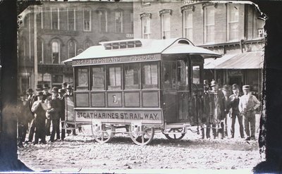 St. Catharines, Merritton and Thorold Railway First Horse Drawn Car