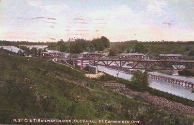 Niagara, St. Catharines, & Toronto Railway Bridge over the Old Canal