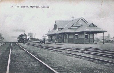 G.T.R. (Grand Trunk Railway) Station, Merritton.