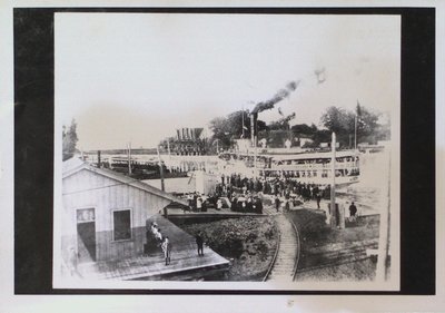 Steamer Garden City at Port Dalhousie Dock