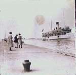 S.S. Dalhousie Docking at the Port Dalhousie Pier