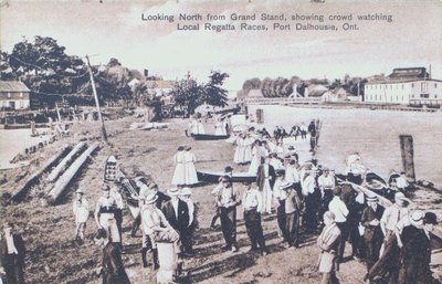 Crowd Watching Local Regatta Races