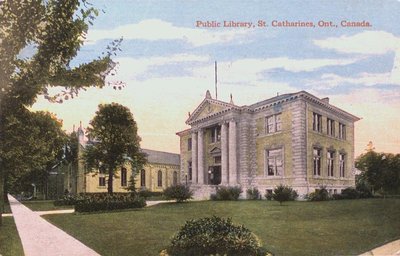 The Public (Carnegie) Library and Knox Church