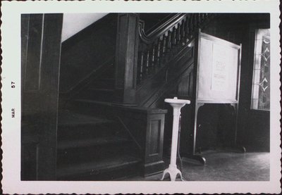 The Interior of the Public (Carnegie) Library.