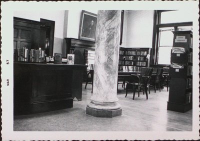 The Interior of the Public (Carnegie) Library