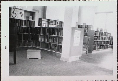 The Interior of the Public (Carnegie) Library