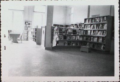 The Interior of the Public (Carnegie) Library