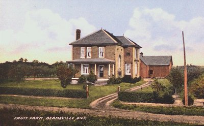 A Fruit Farm in Beamsville Ontario