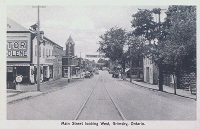 Main Street Grimsby Looking West