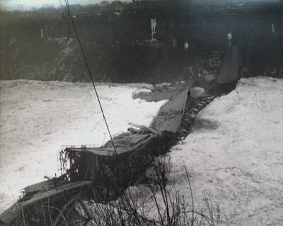 The Falls View Bridge after its Collapse