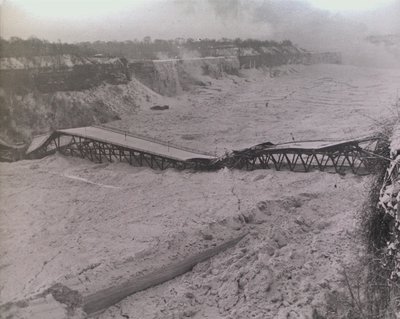 The Falls View Bridge after its Collapse