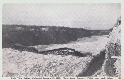 The Falls View Bridge after its Collapse