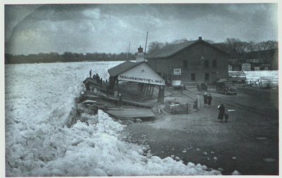 An Ice Jam at the Mouth of the Niagara River, Niagara-on-the-Lake