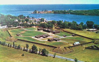An Aerial View of Fort George, Niagara-on-the-Lake