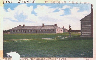 The Officer's Quarters at Fort George, Niagara-on-the-Lake