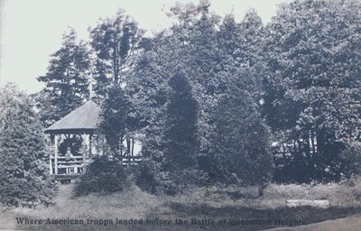 American Troops Landing at the Battle of Queenston Heights