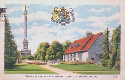 Brock's Monument & Restaurant, Queenston Heights