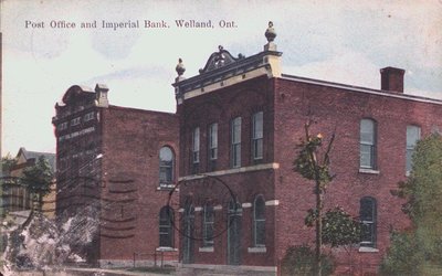 Post Office and Imperial Bank, Welland