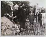 The Laying of a Wreath at the U.E.L. stone in Oakhill Park