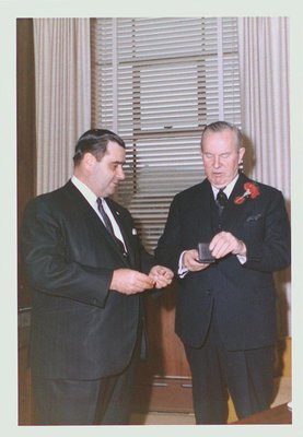 Prime Minister Lester Pearson & St. Catharines Mayor Robert Johnston