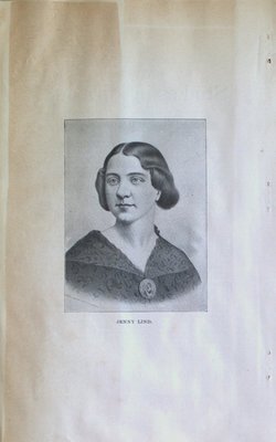 Teresa Vanderburgh's Musical Scrapbook #1 - Portrait of Jenny Lind