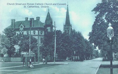 Church Street and Roman Catholic Church and Convent