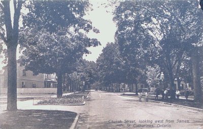 Church Street Looking West From James