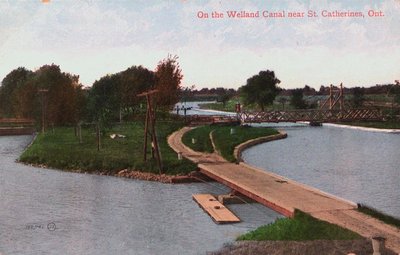 The Old Welland Canal Near St. Catharines