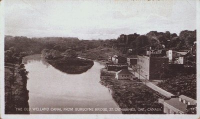 The Old Welland Canal from the Burgoyne Bridge