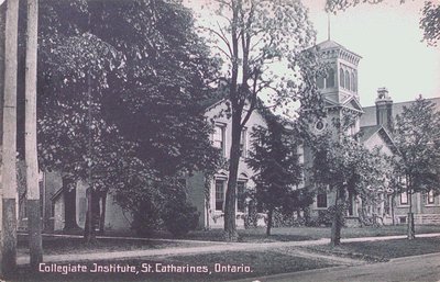 Collegiate Institute, St. Catharines, Ontario.