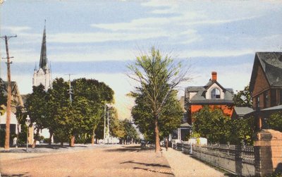 Church Street Looking East from Lyman Street