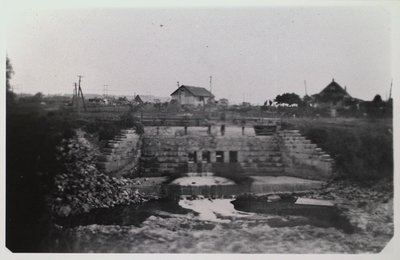 The Closing Off of the Second Welland Canal at Protestant Hill