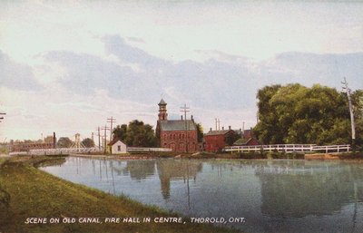 Scene on the Old Welland Canal in Thorold