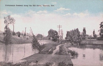 Picturesque Scenery Along the Old Canal, Thorold