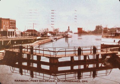 The Harbour at Port Dalhousie on The Third Welland Canal
