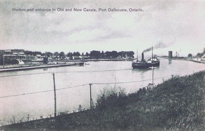Port Dalhousie Harbour and Entrance to the Old and New Canals