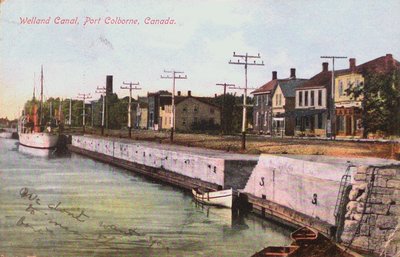 Welland Canal in Port Colbourne