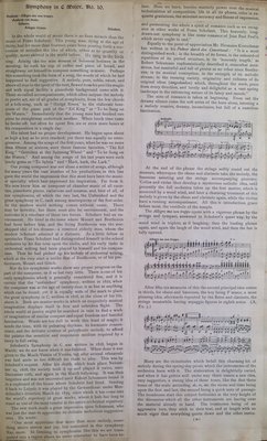 Teresa Vanderburgh's Musical Scrapbook #1 - Franz Schubert's Symphony in C Major, no. 10