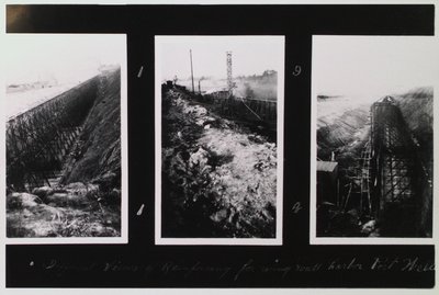 Construction of Reinforcing for the Wing Wall at Port Weller Harbour