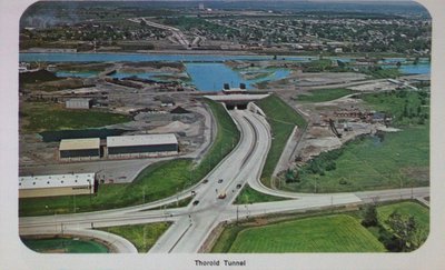 The Thorold Tunnel and the Welland Ship Canal