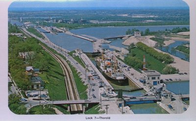 Lock Seven on the Welland Ship Canal