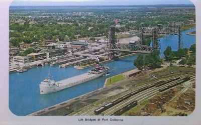 The Lift Bridges at Port Colborne on the Welland Ship Canal