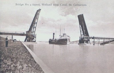 The Homer Lift Bridge on the Welland Ship Canal