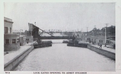 A Lock on the Welland Ship Canal