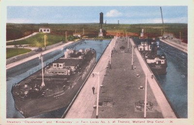 Lock  # 5 on the Welland Ship Canal