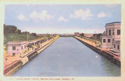 Lock Seven on the Welland Ship Canal