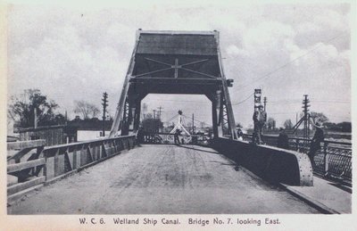 Bridge Number Seven Looking East on the Welland Ship Canal