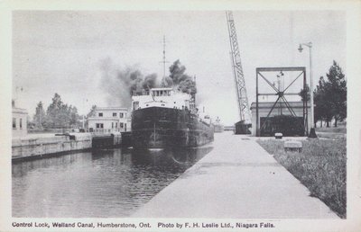 Control Lock (Lock Eight) on the Welland Ship Canal