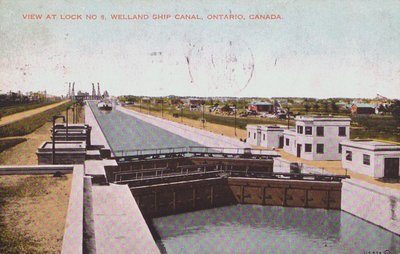 Lock Eight on the Welland Ship Canal